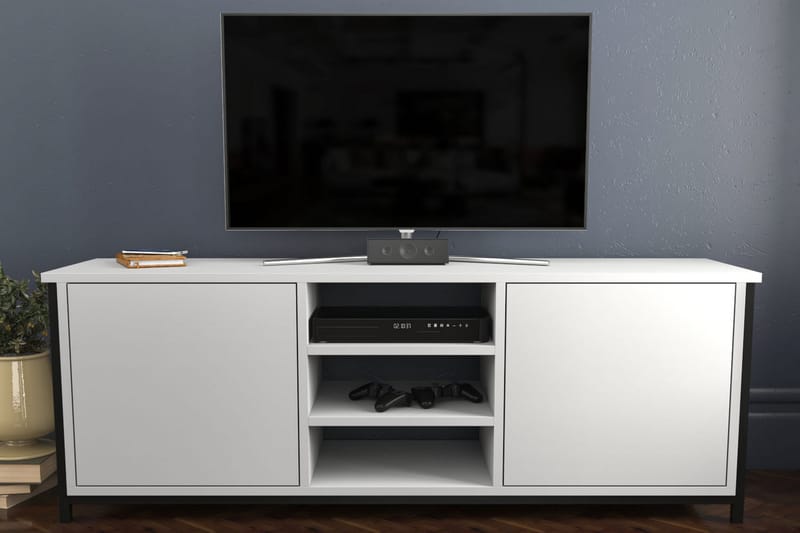 TV-taso Zakkum 140x50,8 cm - Musta - Huonekalut - TV- & Mediakalusteet - Tv taso & Mediataso