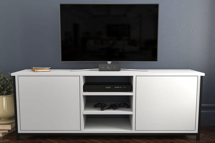 TV-taso Zakkum 140x50,8 cm - Musta - Tv taso & Mediataso