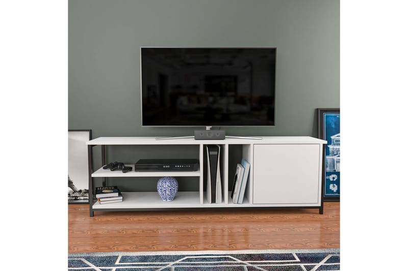 TV-taso Zakkum 140x50,8 cm - Musta - Huonekalut - TV- & Mediakalusteet - Tv taso & Mediataso