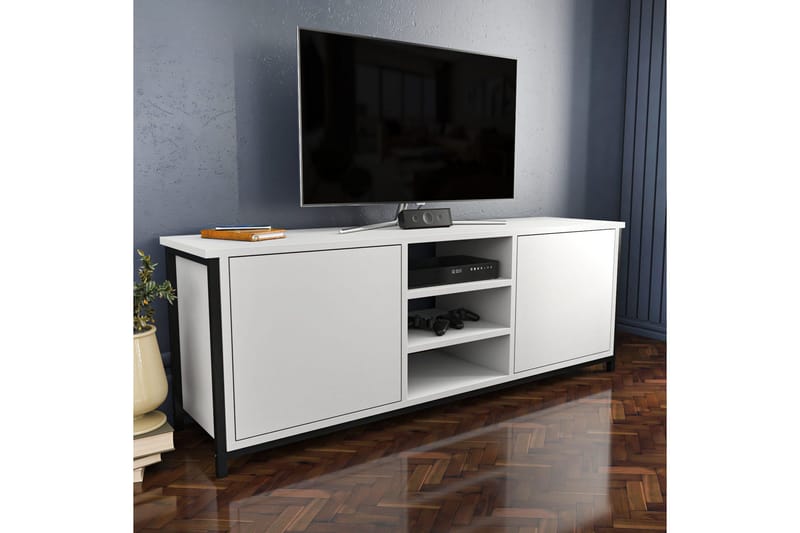 TV-taso Zakkum 140x50,8 cm - Musta - Huonekalut - TV- & Mediakalusteet - Tv taso & Mediataso