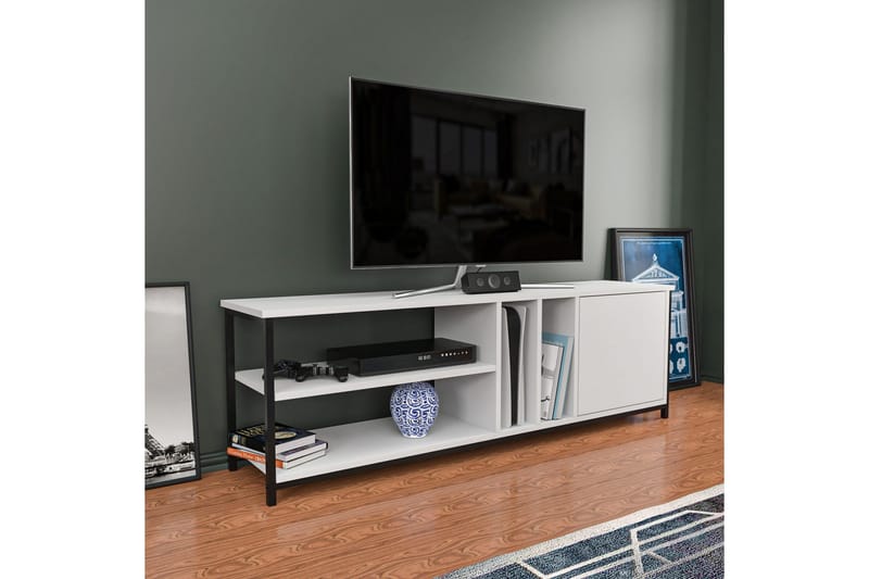 TV-taso Zakkum 140x50,8 cm - Musta - Huonekalut - TV- & Mediakalusteet - Tv taso & Mediataso