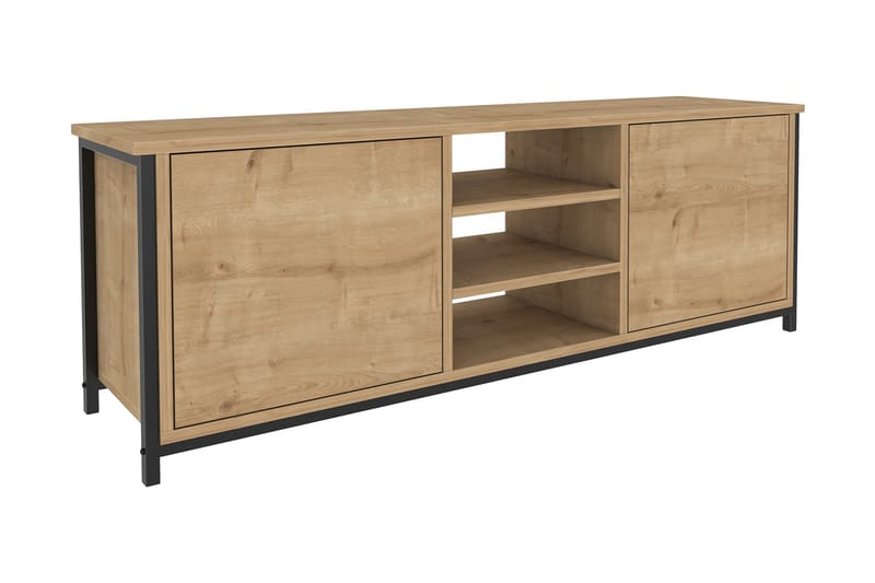 TV-taso Zakkum 140x50,8 cm - Ruskea - Huonekalut - TV- & Mediakalusteet - Tv taso & Mediataso