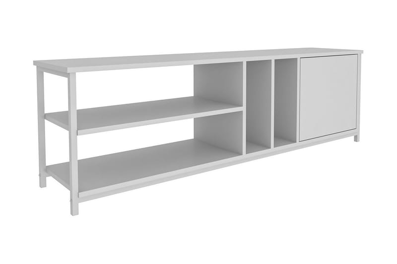 TV-taso Zakkum 140x50,8 cm - Valkoinen - Huonekalut - TV- & Mediakalusteet - Tv taso & Mediataso