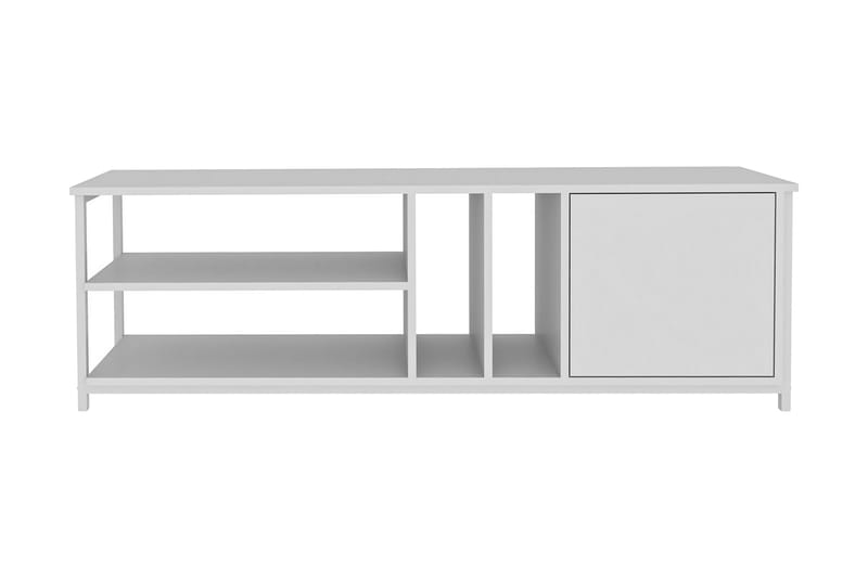 TV-taso Zakkum 140x50,8 cm - Valkoinen - Tv taso & Mediataso