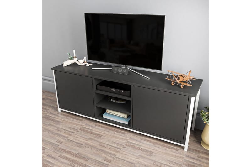 TV-taso Zakkum 140x50,8 cm - Valkoinen - Huonekalut - TV- & Mediakalusteet - Tv taso & Mediataso