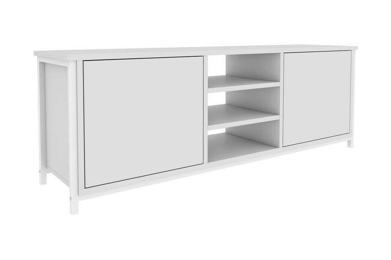 TV-taso Zakkum 140x50,8 cm - Valkoinen - Huonekalut - TV- & Mediakalusteet - Tv taso & Mediataso