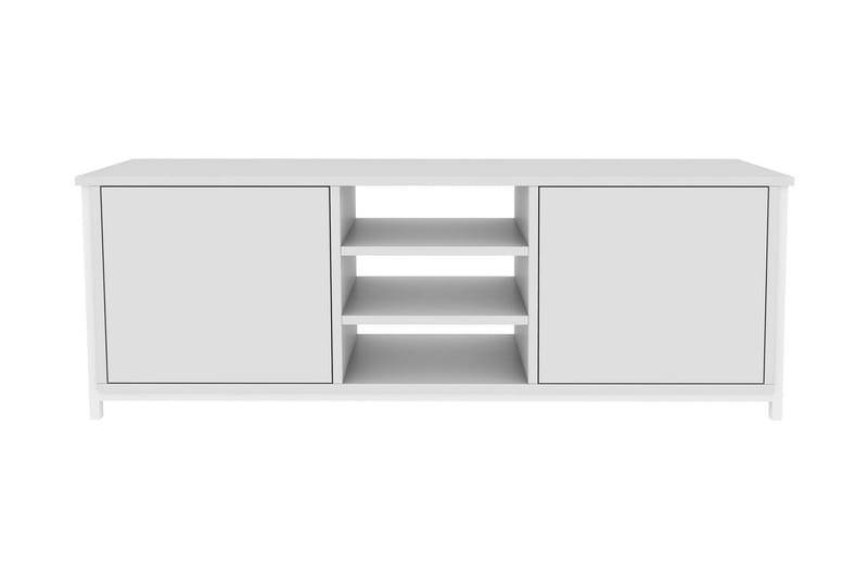 TV-taso Zakkum 140x50,8 cm - Valkoinen - Tv taso & Mediataso