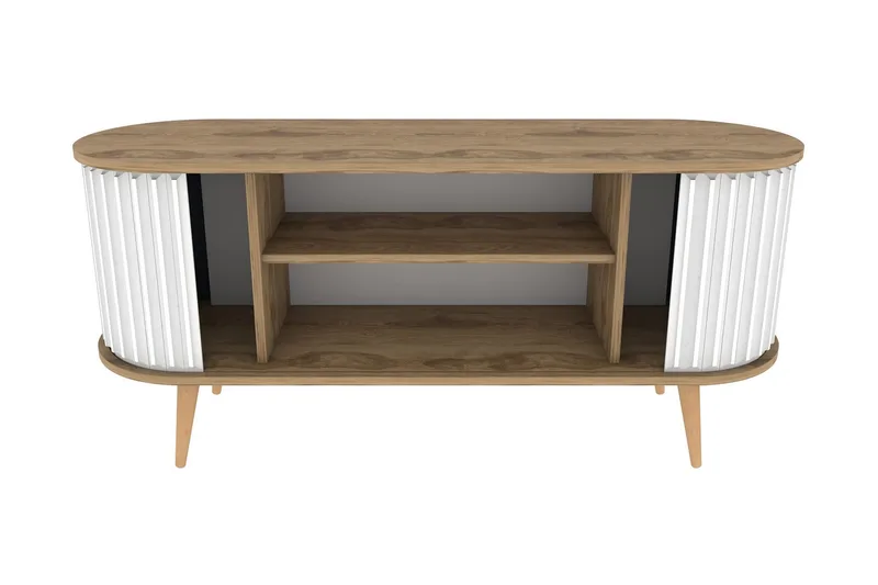 TV-taso Zakkum 140x64 cm - Ruskea - Huonekalut - TV- & Mediakalusteet - Tv taso & Mediataso