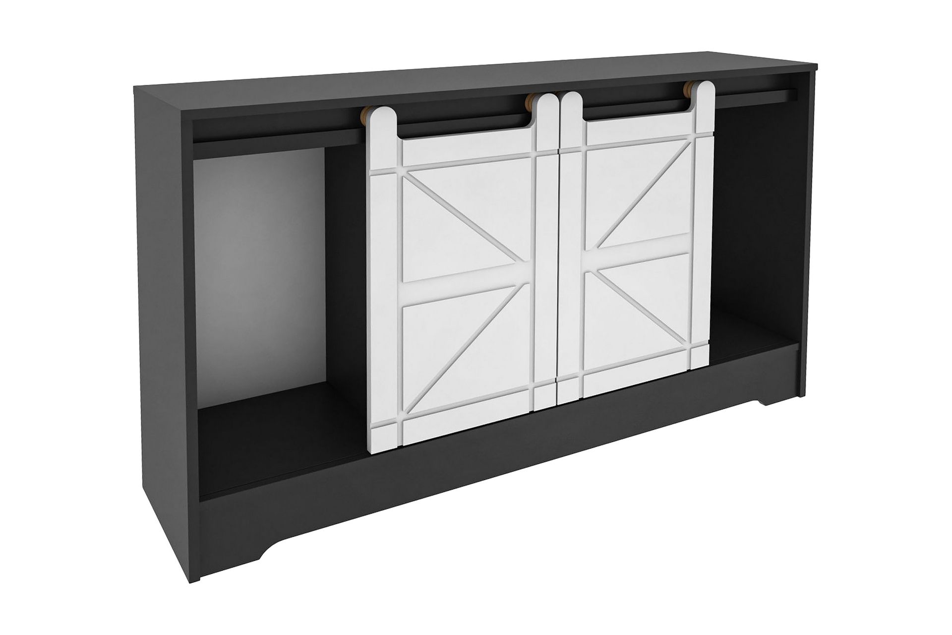 TV-taso Zakkum 140x85 cm - Harmaa - Huonekalut - TV- & Mediakalusteet - Tv taso & Mediataso