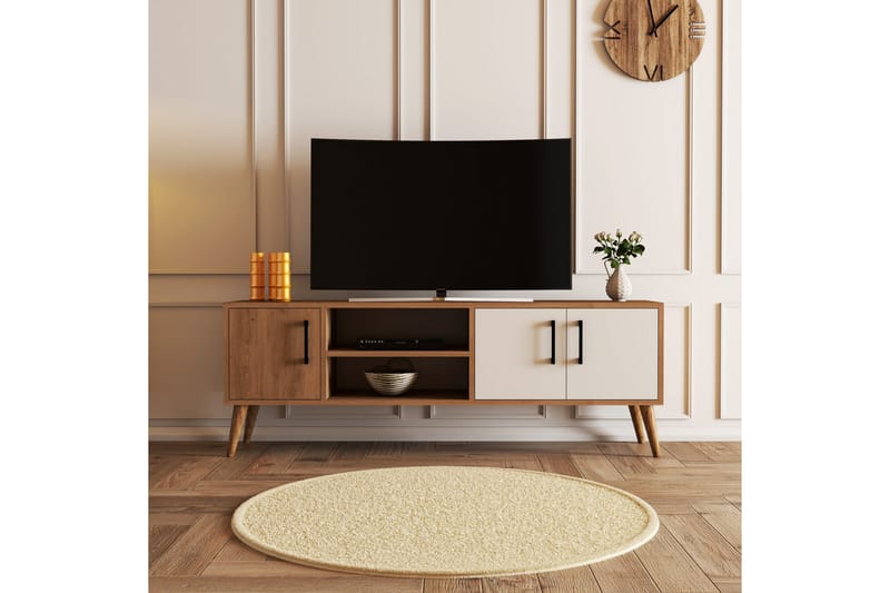 TV-taso Zakkum 150x52 cm - Ruskea - Huonekalut - TV- & Mediakalusteet - Tv taso & Mediataso