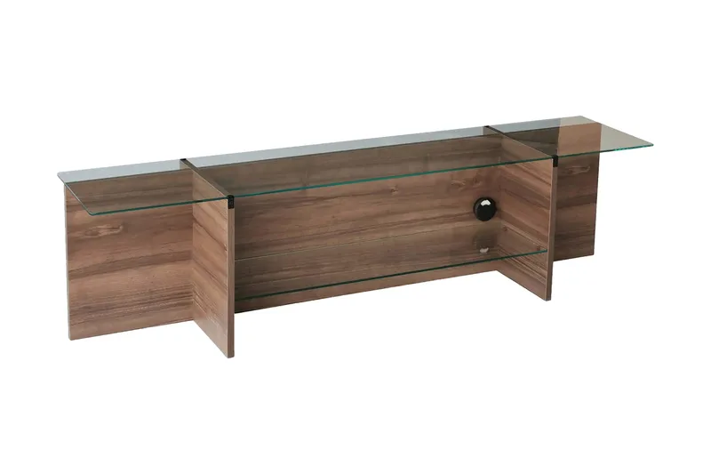 TV-taso Zakkum 158x40 cm, Ruskea