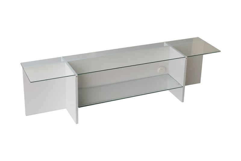 TV-taso Zakkum 158x40 cm, Valkoinen