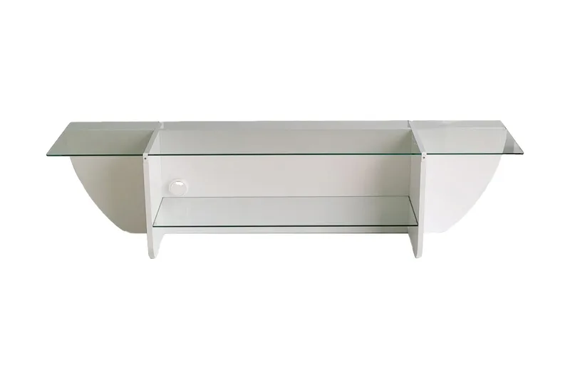 TV-taso Zakkum 158x40 cm, Valkoinen