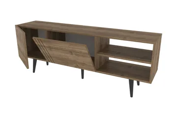 TV-taso Zakkum 160x38,6 cm - Ruskea - Huonekalut - TV- & Mediakalusteet - Tv taso & Mediataso