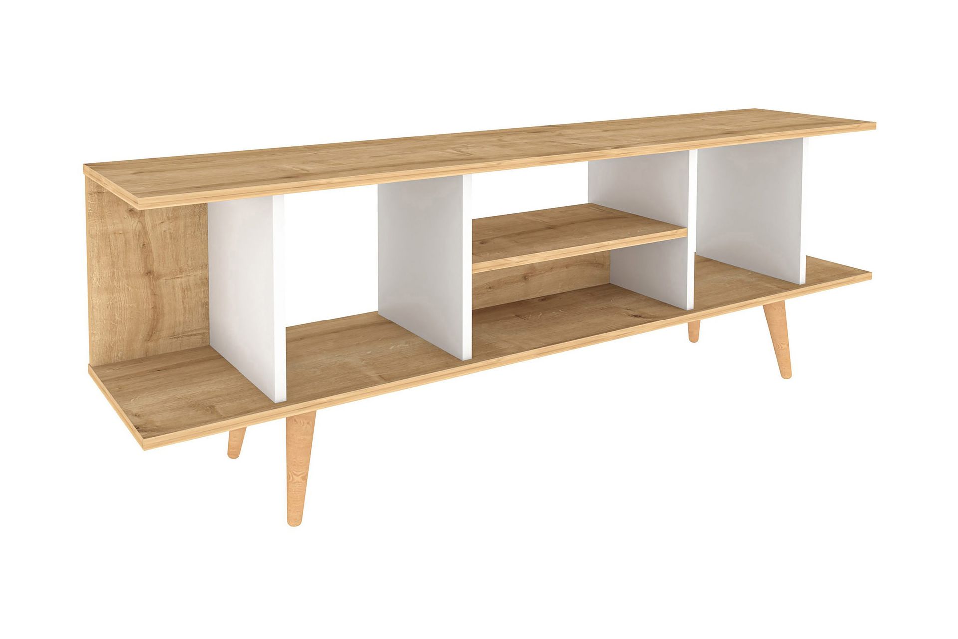 TV-taso Zakkum 160x38,6 cm - Sininen - Huonekalut - TV- & Mediakalusteet - Tv taso & Mediataso