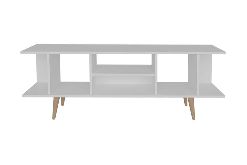 TV-taso Zakkum 160x38,6 cm - Valkoinen - Huonekalut - TV- & Mediakalusteet - Tv taso & Mediataso