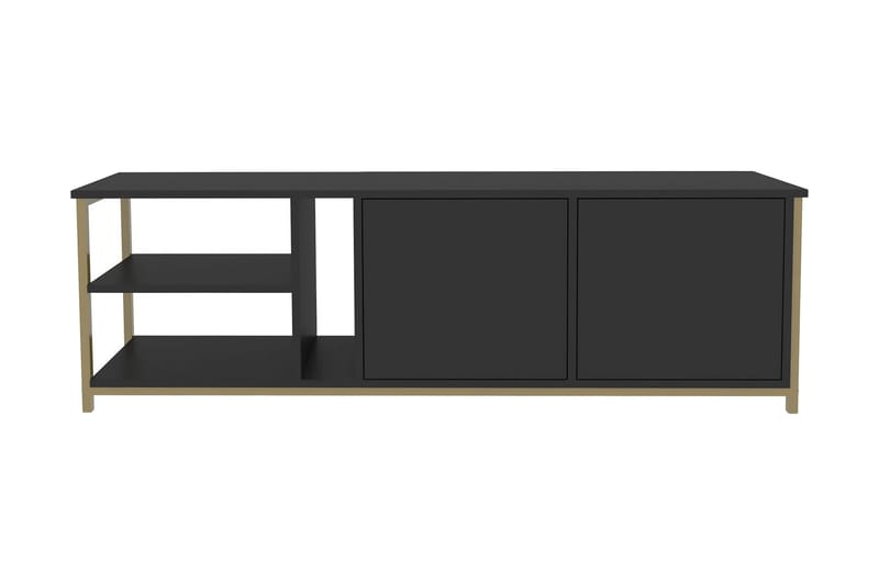TV-taso Zakkum 160x50,8 cm - Antrasiitti - Huonekalut - TV- & Mediakalusteet - Tv taso & Mediataso