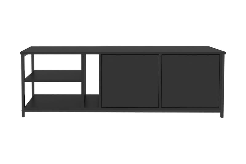 TV-taso Zakkum 160x50,8 cm - Musta - Huonekalut - TV- & Mediakalusteet - Tv taso & Mediataso