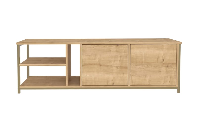 TV-taso Zakkum 160x50,8 cm - Ruskea - Huonekalut - TV- & Mediakalusteet - Tv taso & Mediataso