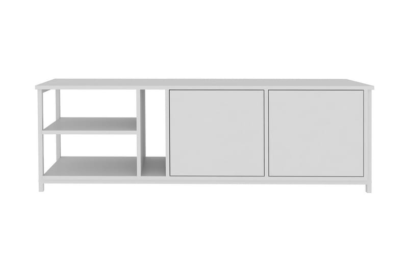 TV-taso Zakkum 160x50,8 cm - Valkoinen - Huonekalut - TV- & Mediakalusteet - Tv taso & Mediataso
