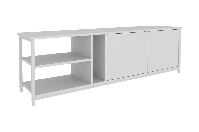 TV-taso Zakkum 160x50,8 cm, Valkoinen