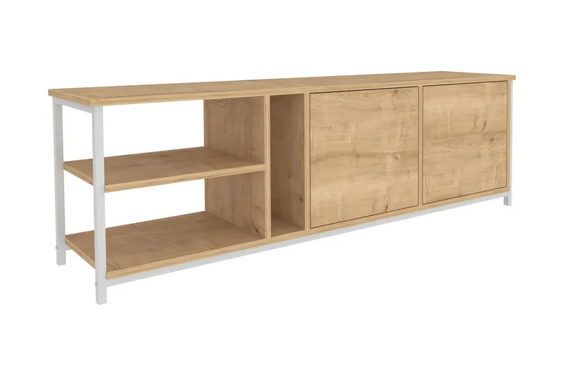 TV-taso Zakkum 160x50,8 cm, Valkoinen