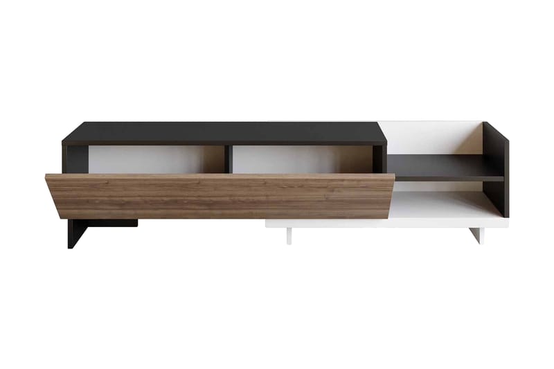 TV-taso Zakkum 165x41 cm - Valkoinen - Huonekalut - TV- & Mediakalusteet - Tv taso & Mediataso