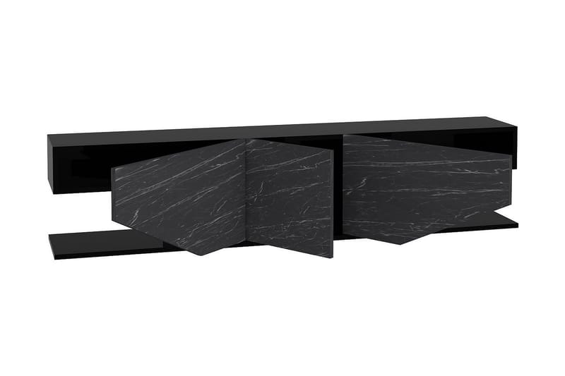 TV-taso Zakkum 180x45 cm - Musta - Huonekalut - TV- & Mediakalusteet - Tv taso & Mediataso