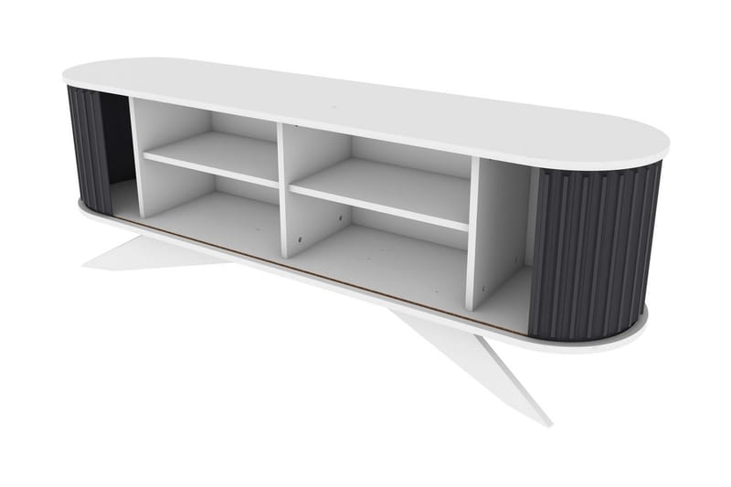 TV-taso Zakkum 180x60 cm - Antrasiitti - Huonekalut - TV- & Mediakalusteet - Tv taso & Mediataso