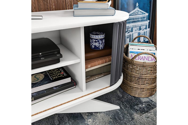 TV-taso Zakkum 180x60 cm - Antrasiitti - Huonekalut - TV- & Mediakalusteet - Tv taso & Mediataso