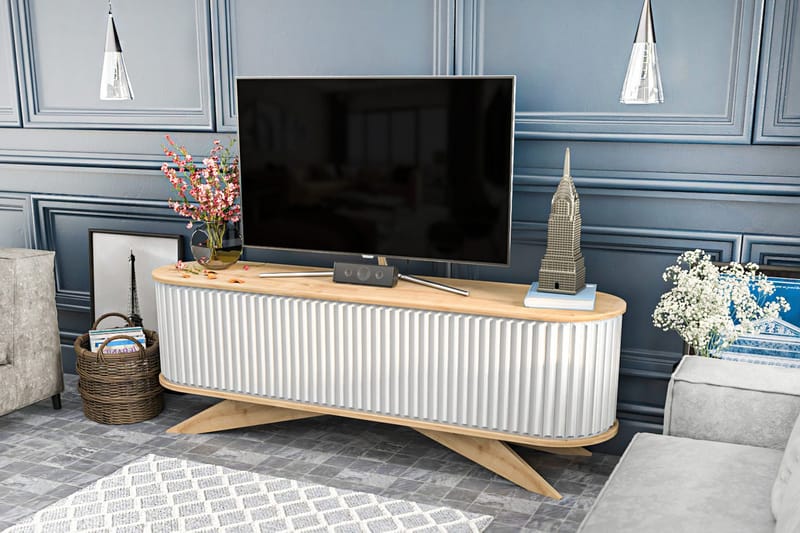 TV-taso Zakkum 180x60 cm - Sininen - Huonekalut - TV- & Mediakalusteet - Tv taso & Mediataso
