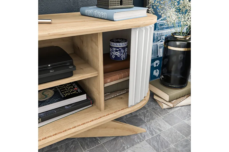 TV-taso Zakkum 180x60 cm - Sininen - Huonekalut - TV- & Mediakalusteet - Tv taso & Mediataso