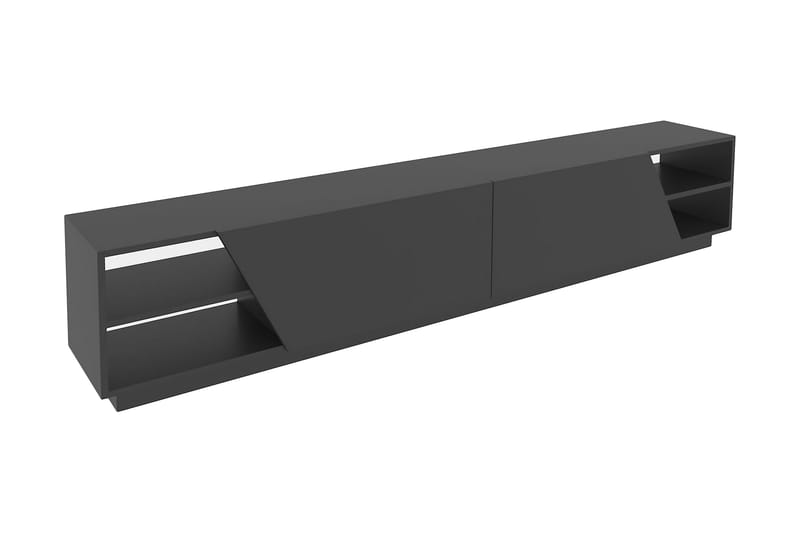 TV-taso Zakkum 240x47,4 cm - Antrasiitti - Huonekalut - TV- & Mediakalusteet - Tv taso & Mediataso