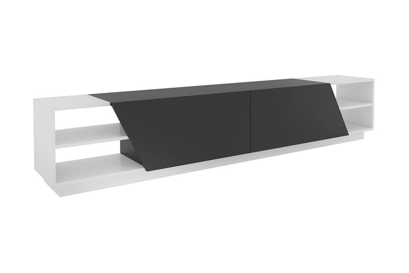 TV-taso Zakkum 240x47,4 cm - Valkoinen - Huonekalut - TV- & Mediakalusteet - Tv taso & Mediataso