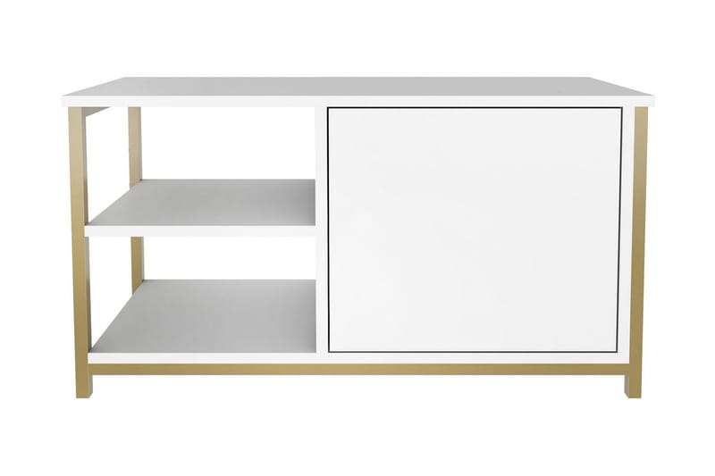 TV-taso Zakkum 89,6x50,8 cm - Kulta - Huonekalut - TV- & Mediakalusteet - Tv taso & Mediataso