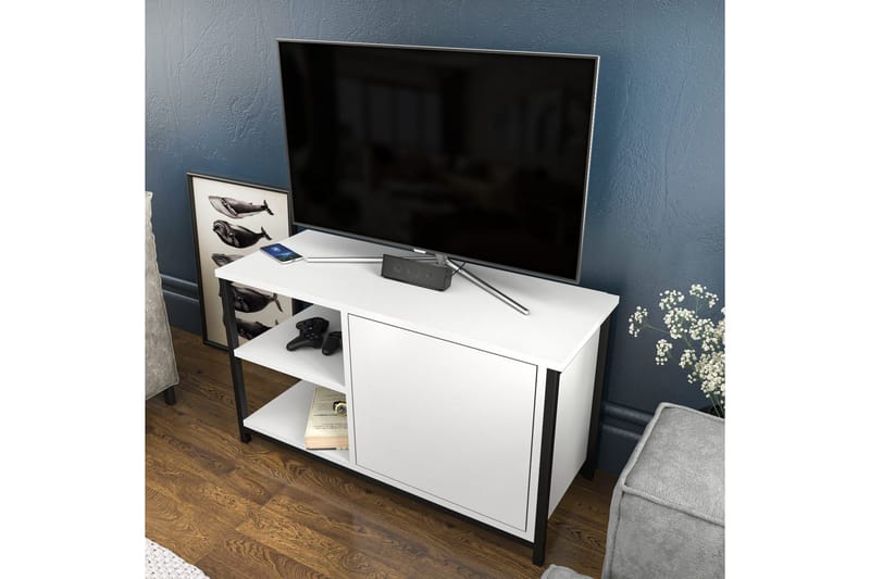 TV-taso Zakkum 89,6x50,8 cm - Musta - Huonekalut - TV- & Mediakalusteet - Tv taso & Mediataso