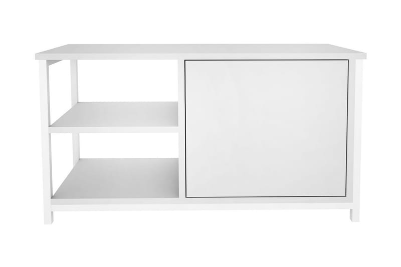 TV-taso Zakkum 89,6x50,8 cm - Valkoinen - Huonekalut - TV- & Mediakalusteet - Tv taso & Mediataso
