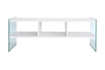 TV-taso Zazana 122 cm - Valkoinen - Huonekalut - TV- & Mediakalusteet - Tv taso & Mediataso
