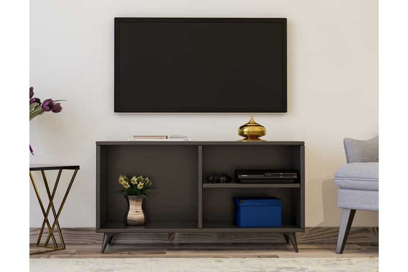 TV-taso Pitchford 100 cm - Antrasiitti - Huonekalut - TV- & Mediakalusteet - Tv taso & Mediataso