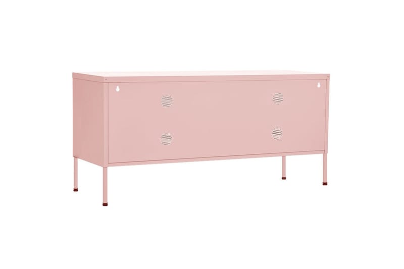TV-taso pinkki 105x35x50 cm teräs - Huonekalut - TV- & Mediakalusteet - Tv taso & Mediataso