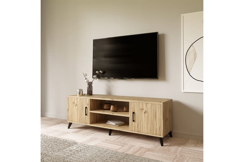 TV-taso Perdida 150 cm - Luonnonväri - Huonekalut - TV- & Mediakalusteet - Tv taso & Mediataso