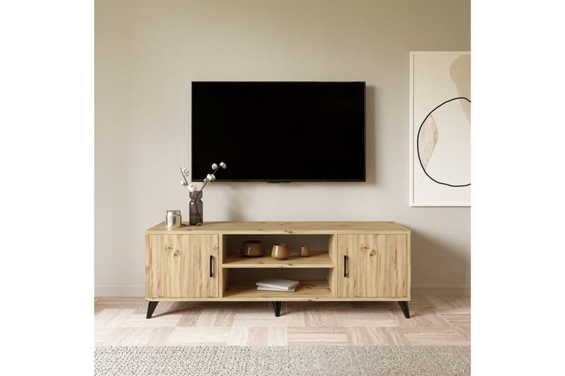 TV-taso Perdida 150 cm - Luonnonväri - Huonekalut - TV- & Mediakalusteet - Tv taso & Mediataso