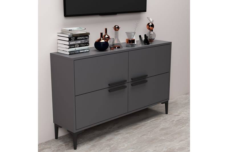 Tv-taso Patro 120 cm - Antrasiitti - Huonekalut - TV- & Mediakalusteet - Tv taso & Mediataso