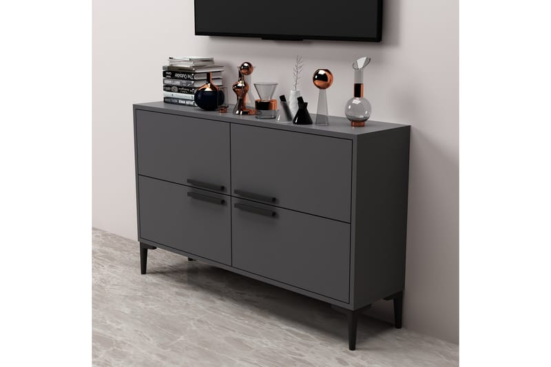 Tv-taso Patro 120 cm - Antrasiitti - Huonekalut - TV- & Mediakalusteet - Tv taso & Mediataso