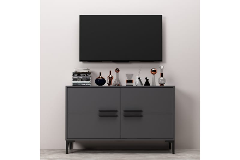 Tv-taso Patro 120 cm - Antrasiitti - Huonekalut - TV- & Mediakalusteet - Tv taso & Mediataso