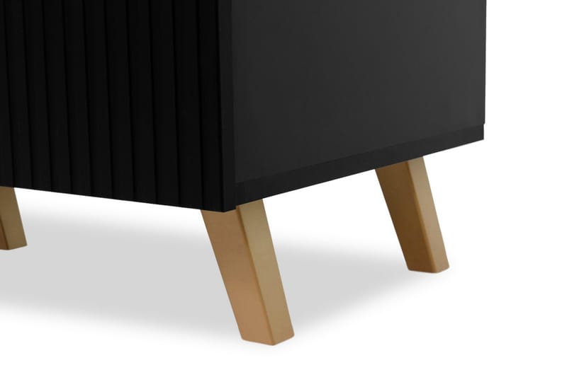 TV-taso Pafolo 40x52x150 cm - Musta - Huonekalut - TV- & Mediakalusteet - Tv taso & Mediataso