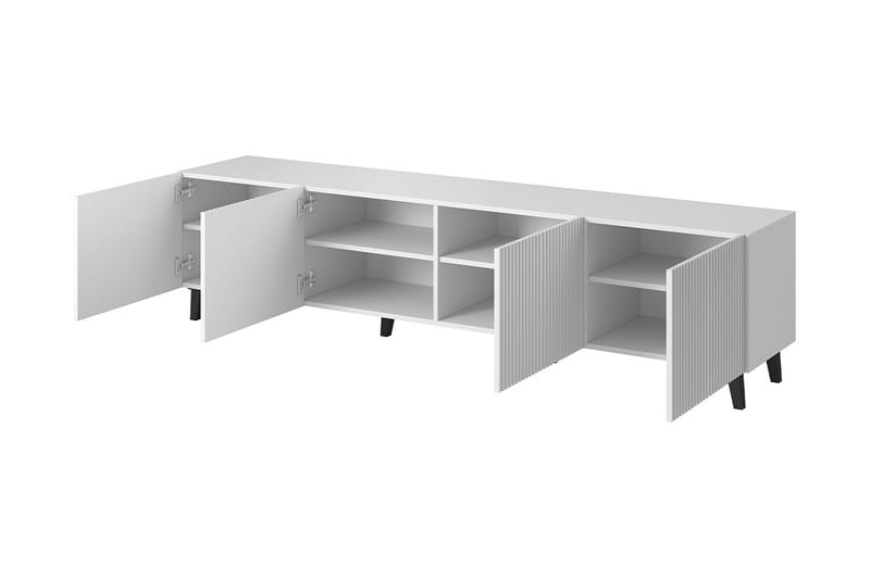 TV-taso Pafolo 40x52x200 cm - Musta - Huonekalut - TV- & Mediakalusteet - Tv taso & Mediataso