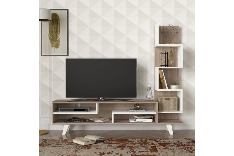 TV-taso/Kirjahylly Crebb 149 cm - Huonekalut - TV- & Mediakalusteet - Tv taso & Mediataso