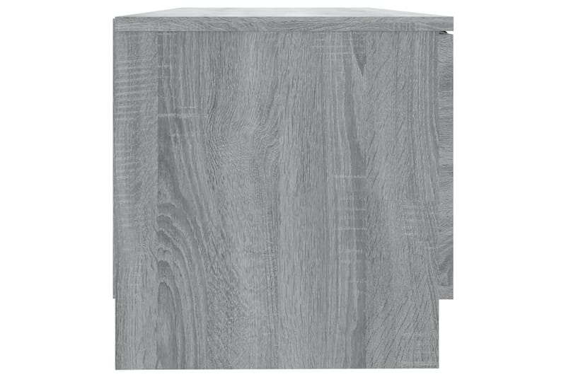 TV-tasot 2 kpl harmaa Sonoma 80x35x36,5 cm lastulevy - Harmaa - Huonekalut - TV- & Mediakalusteet - Tv taso & Mediataso