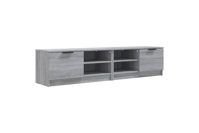 TV-tasot 2 kpl harmaa Sonoma 80x35x36,5 cm lastulevy - Harmaa - Huonekalut - TV- & Mediakalusteet - Tv taso & Mediataso